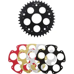 Supersprox Edge Rear Drive Sprocket With Color Insert 43T