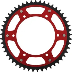 Supersprox Stealth Rear Drive Sprocket Red 49 T