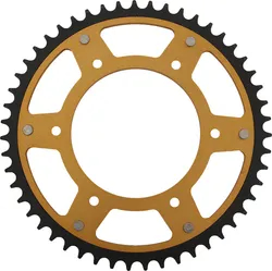 Supersprox Stealth Rear Drive Sprocket Gold 51 T