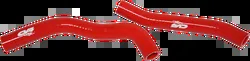 CV4 Performance Silicone Radiator Hose Kit Red 2pc