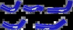 CV4 Performance Silicone Radiator Hose Kit Blue 5pc