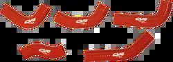 CV4 Performance Silicone Radiator Hose Kit Red 5pc