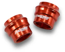 Moose Racing Fast Front Wheel Spacers Orange Pair