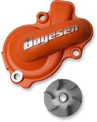 Boyesen Orange Supercooler Waterpump Cover and Impeller