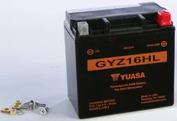 Yuasa Factory Activated Maintenance Free Battery GYZ16HL