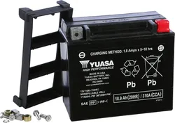 H-P Factory Activated AGM Maintenance Free Battery YTX20HL-PW