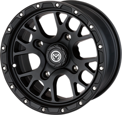 MU 545X Black Front Rear Wheel Assembly 14x7 4/110 4+3