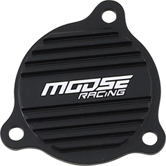 Moose Racing Machined Black Aluminum Oil Pump Cover