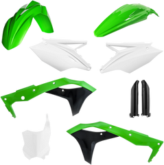 Acerbis Complete Plastic Fender Body Kit 18 OE Green/White/Black