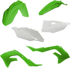 Acerbis Plastic Fender Body Kit Green White