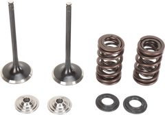 Moose Stainless Steel Valve and Spring Exhaust Kit w Seals
