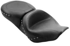 Mustang Black Studded Touring 1pc Seat