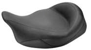 Mustang Black Super Touring Solo Seat Extended Reach
