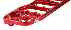 Flo V5 Moto Boards Floorboards Floor Board Pair Red