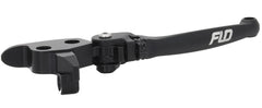 Flo MX Style Adjustable Cable Clutch Brake Lever Set Black