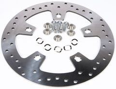 Harddrive Machined Drilled 11.8in Front Brake Rotor Disc Cast