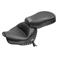 Mustang Black Studded Touring 2pc Seat Conchos