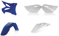 Acerbis Plastic Fender Body Kit Blue Front White Rear