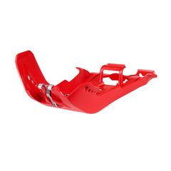 Polisport Red Fortress Belly Skid Plate w Link Protector