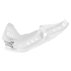 Polisport Fortress Skid Plate w Link Protector White