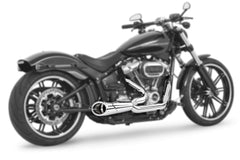 Freedom Combat 2 Into 1 Full Exhaust System Shorty Chrome