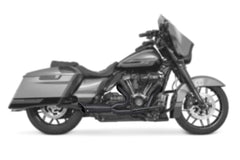 Freedom Shorty 2 Into 1 Full Exhaust System Black Blk
