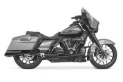 Freedom Shorty 2 Into 1 Full Exhaust System Black Chr