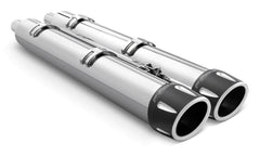 Freedom Combat 4.5in. Slip-On Exhaust Chrome Blk Tip