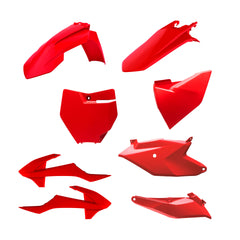 Polisport Plastic Fender Body Kit Set Red