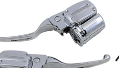 Drag Chrome Handlebar Controls Kit Hydraulic Mechanical