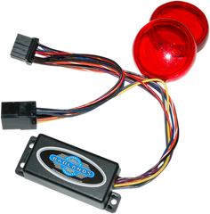 Badlands Illuminator Module w Red Lens 8 Pin Plug In