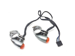 Front Left Right Turn Signals Set 2009 Harley Sportster 1200 Low XL1200L 3016A x