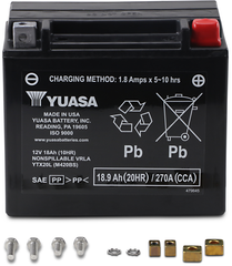 H-P Factory Activated AGM Maintenance Free Battery YTX20L