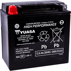 H-P Factory Activated AGM Maintenance Free Battery YTX14H