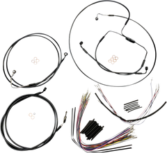 Magnum XR Clutch Brake Cable Kit Black w Blk for 12-14in. ABS