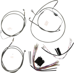 Magnum XR Clutch Brake Cable Kit Stainless for 12-14in. ABS