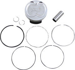 Wossner Complete Piston Kit 92.42mm .5 Over Ring Circlip Wrist Pin