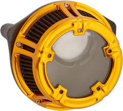 Arlen Ness Method Clear Series Air Cleaner Filter Gold