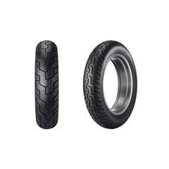 Dunlop D404 130/90-16 Front 130/90-16 Rear Tire Set